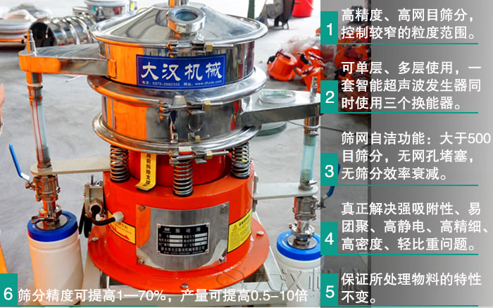 氣體保護(hù)超聲波振動(dòng)篩優(yōu)勢 氣體保護(hù)超聲波振動(dòng)篩優(yōu)勢